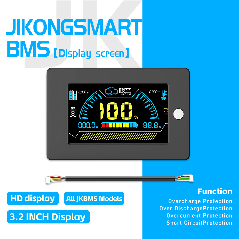 Smart Energy Monitor - JK BMS LCD Display 3.2 Inch