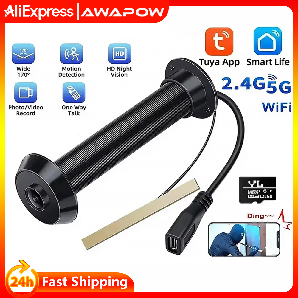 Smart Home Ezviz - Awapow Tuya Door Peephole Viewer Smart
