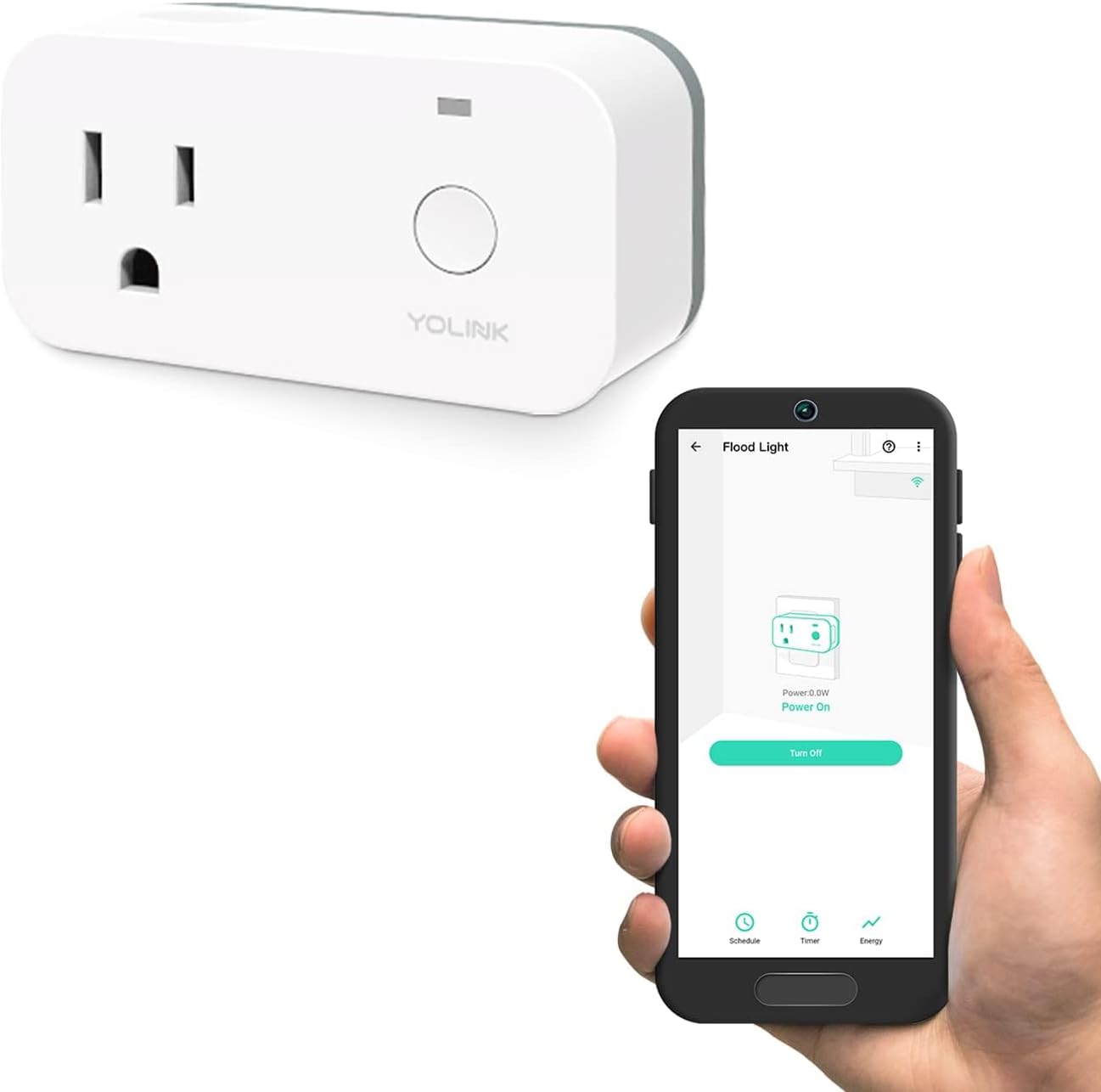 Smart Energy Monitor - Smart Plug with Energy Monitoring, 1/4