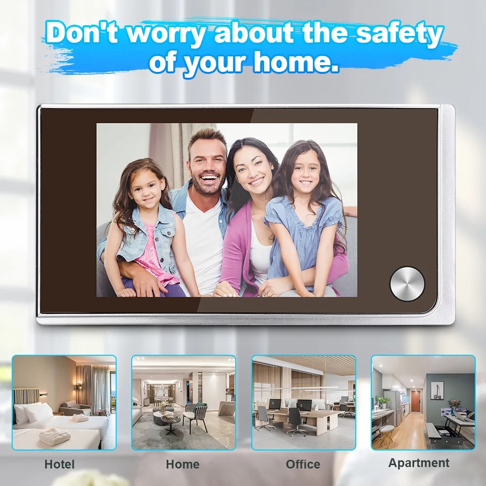 Smart Home Ezviz - 3.5 inch Camera Peephole Doorbell 120°