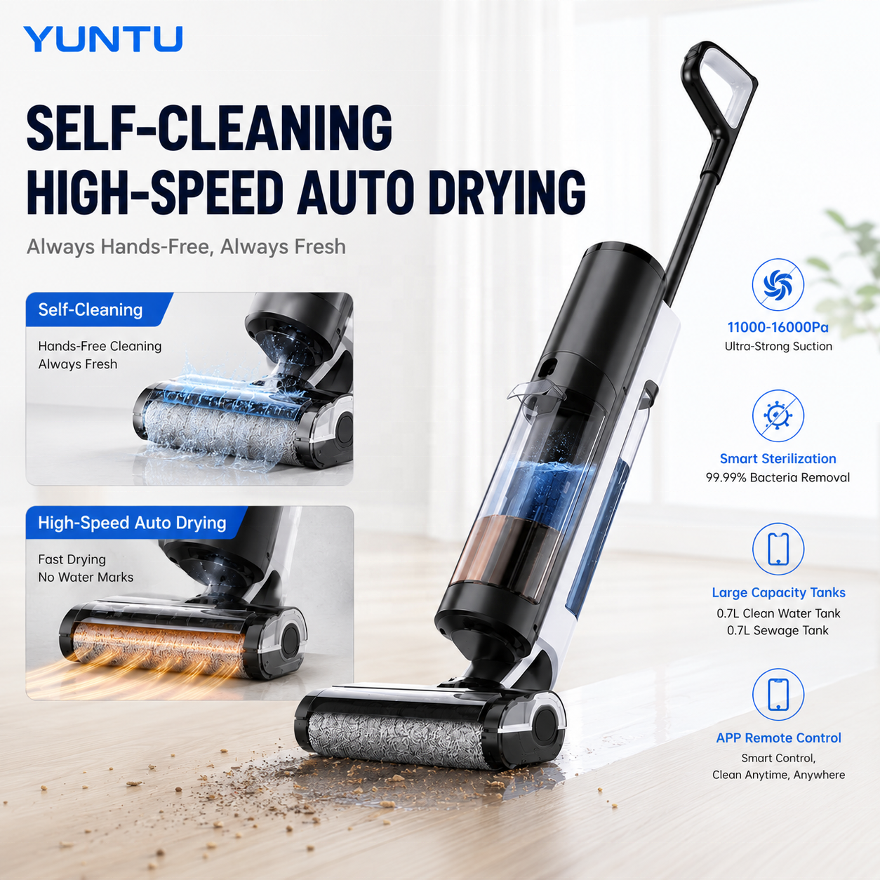 Vacuum Cleaner Smart Home - Smart Wet Dry Vacuum Cleaner |