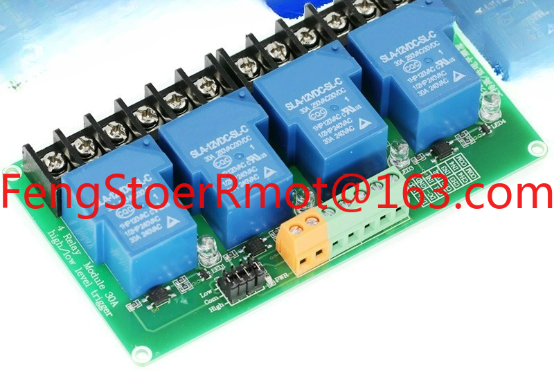 5V/12V/24V 4-way relay module  - огляд і ціна Smart Home With Plc