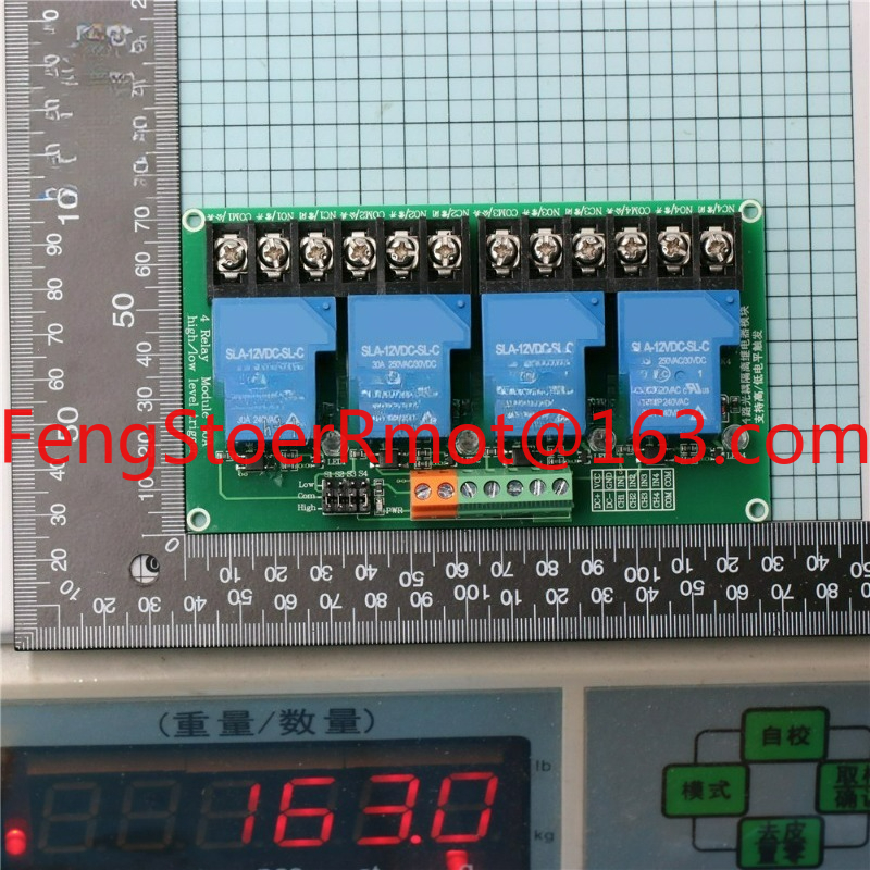 5V/12V/24V 4-way relay module  - огляд і ціна Smart Home With Plc