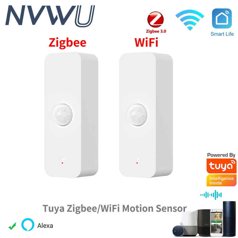 Tuya WiFi Zigbee PIR Motion Se - огляд і ціна Smart Home Google Assistant