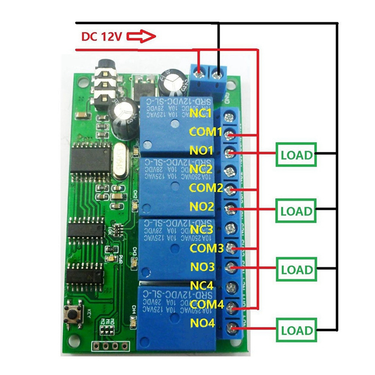 N495R-AD22B04 4 Channel Relay  - огляд і ціна Smart Home With Plc