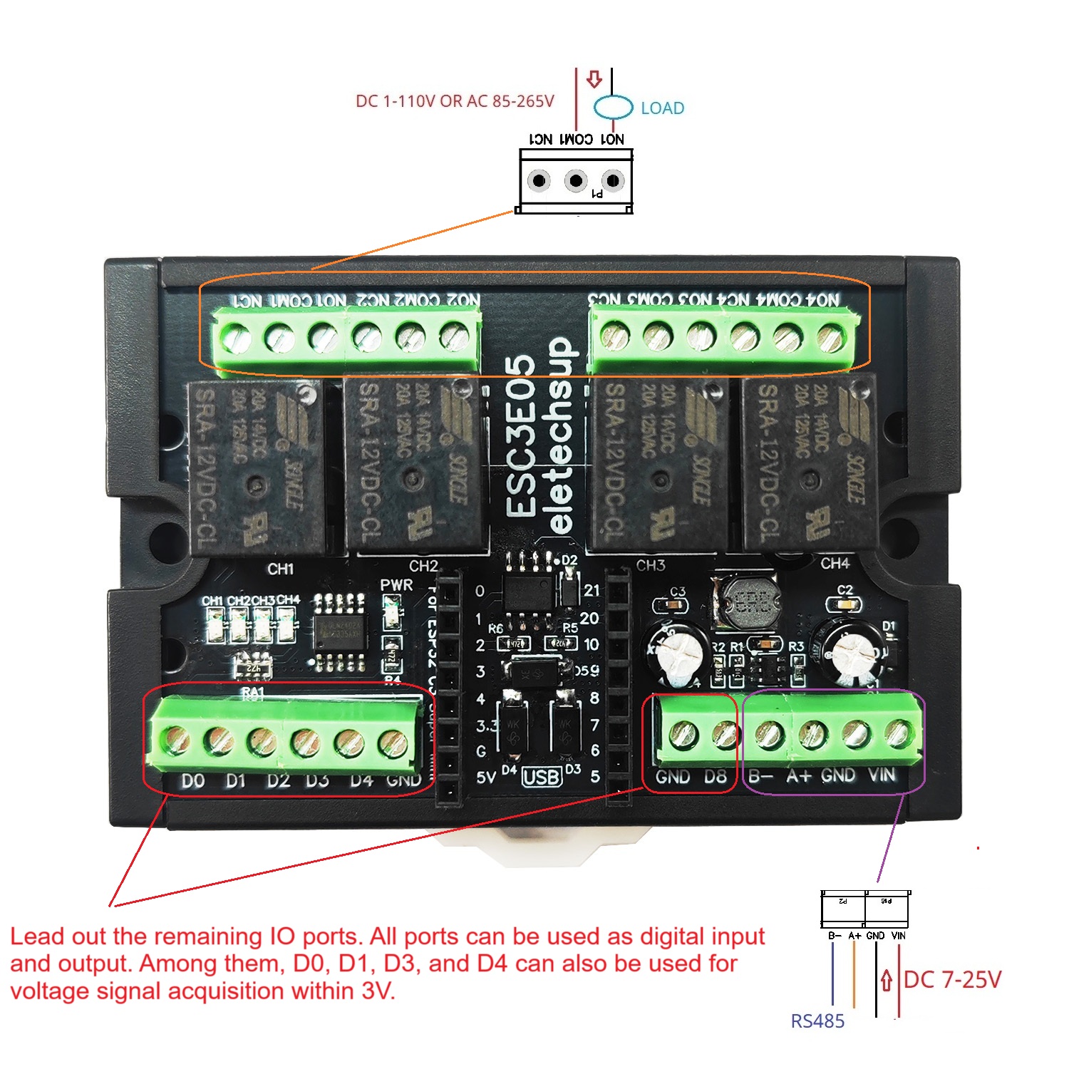 Ultimate ESP32 C3 Relay Module - огляд і ціна Smart Home Kit For Arduino
