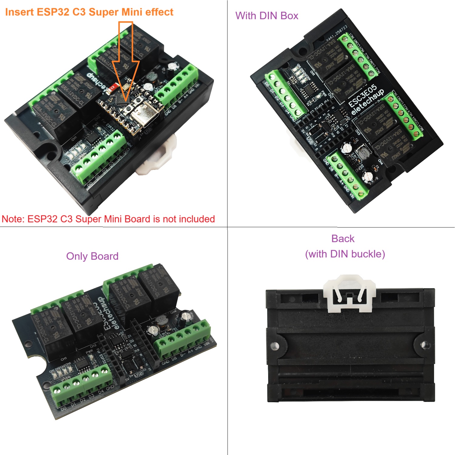 Ultimate ESP32 C3 Relay Module - огляд і ціна Smart Home Kit For Arduino