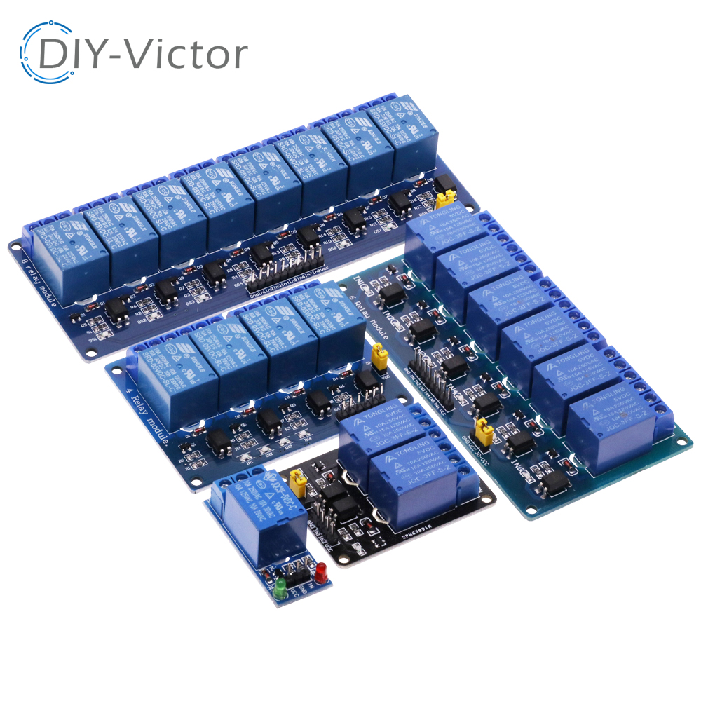 1 2 4 6 8 Channel DC 5V 12V Re - огляд і ціна Smart Home Kit For Arduino