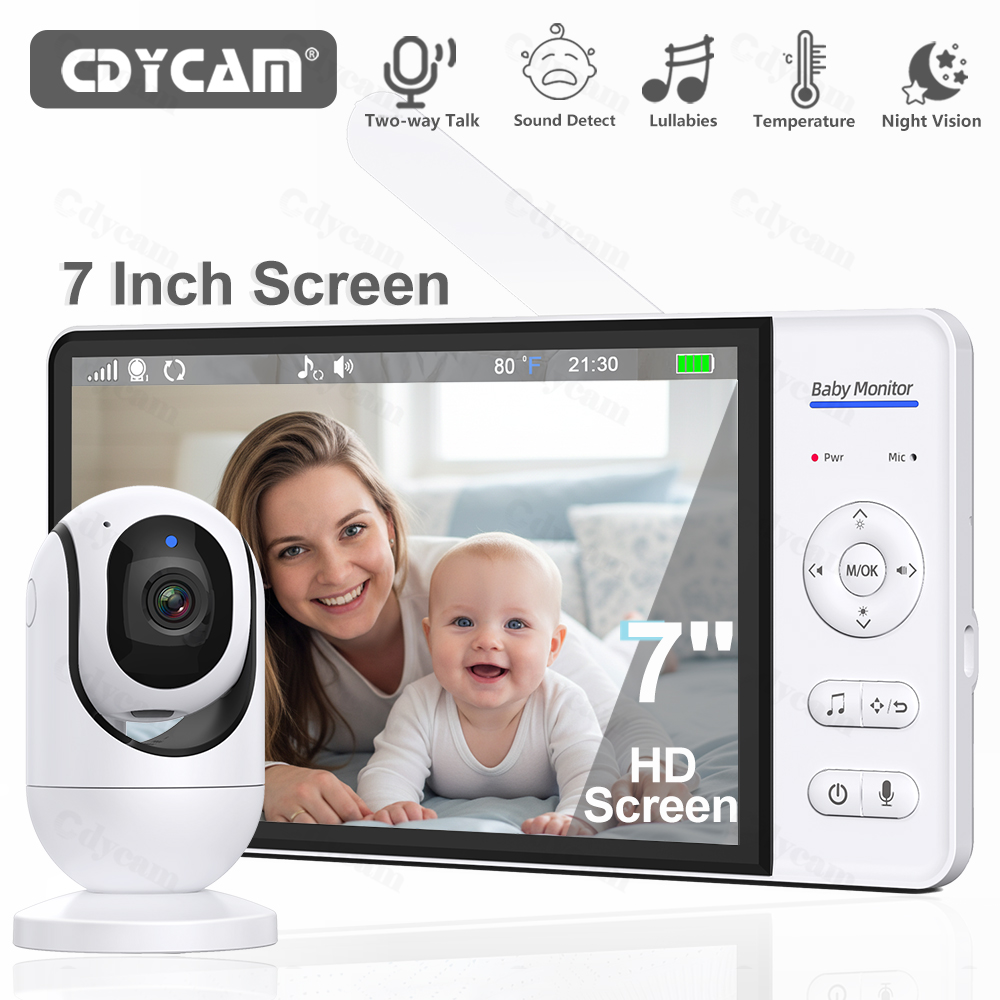 7.0'' Video Baby Monitor 720P  - огляд і ціна Smart Home Battery Camera