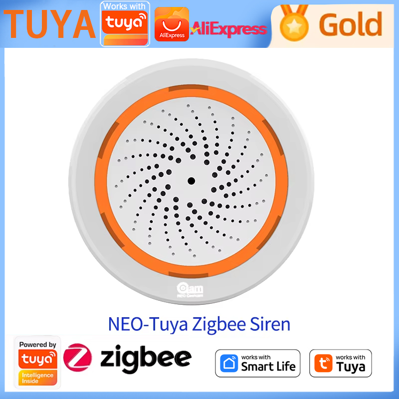 NEO-Tuya Zigbee Siren Gateway  - огляд і ціна Smart Home Nas