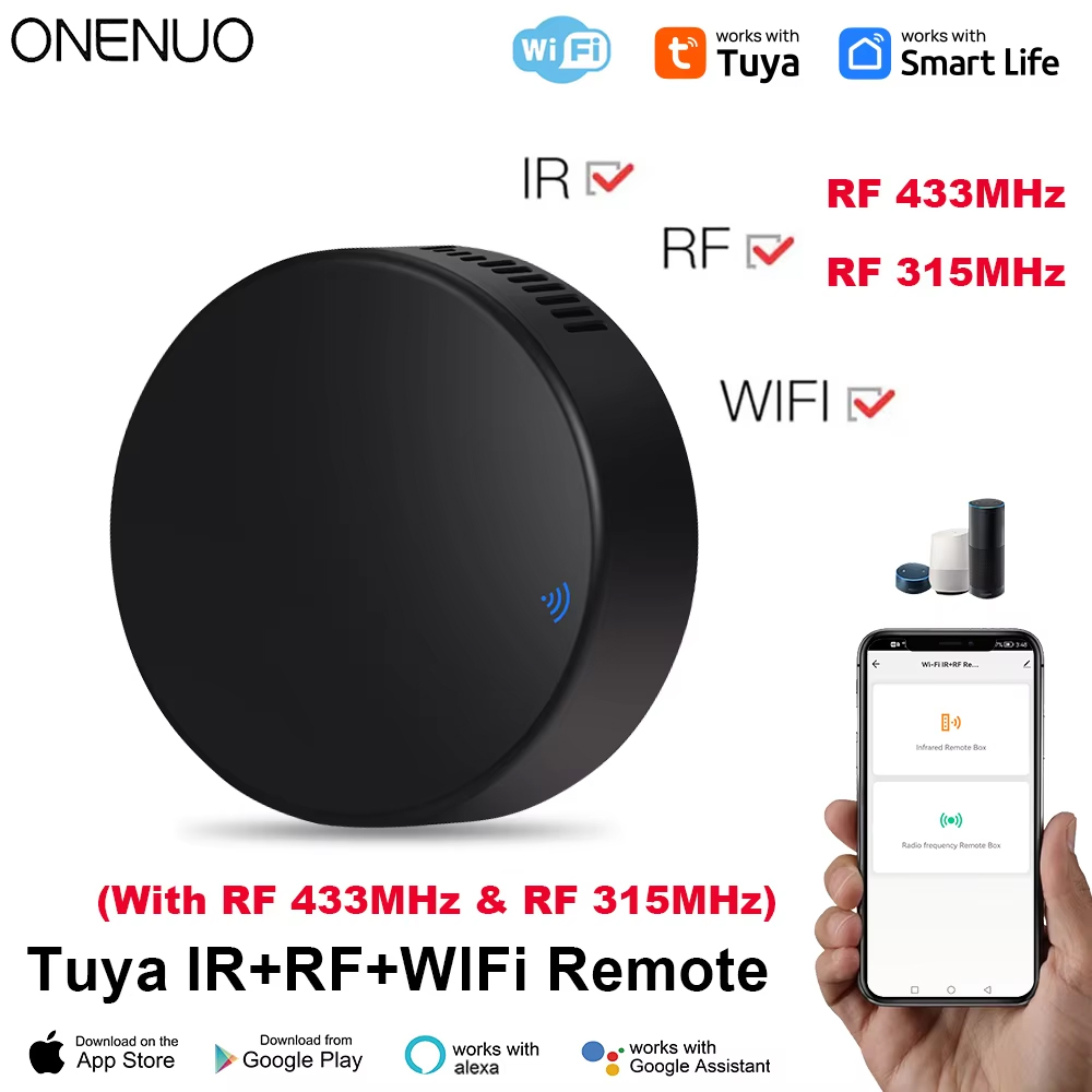 Tuya WiFi RF IR Remote Control - огляд і ціна Universal Remote Smart Home