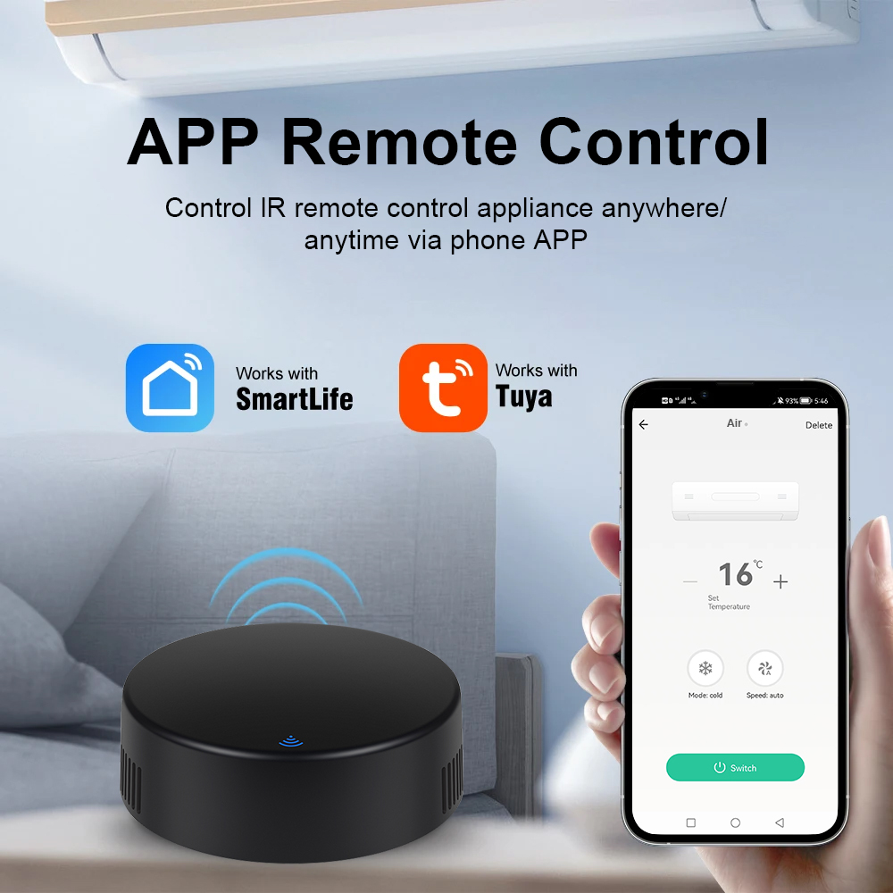 Tuya WiFi RF IR Remote Control - огляд і ціна Universal Remote Smart Home