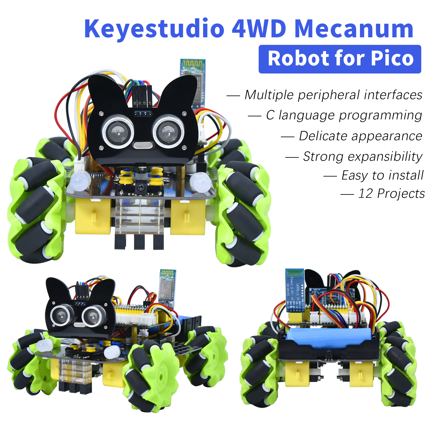 Keyestudio 4WD Raspberry Pi Pi - огляд і ціна Smart Home Kit For Arduino