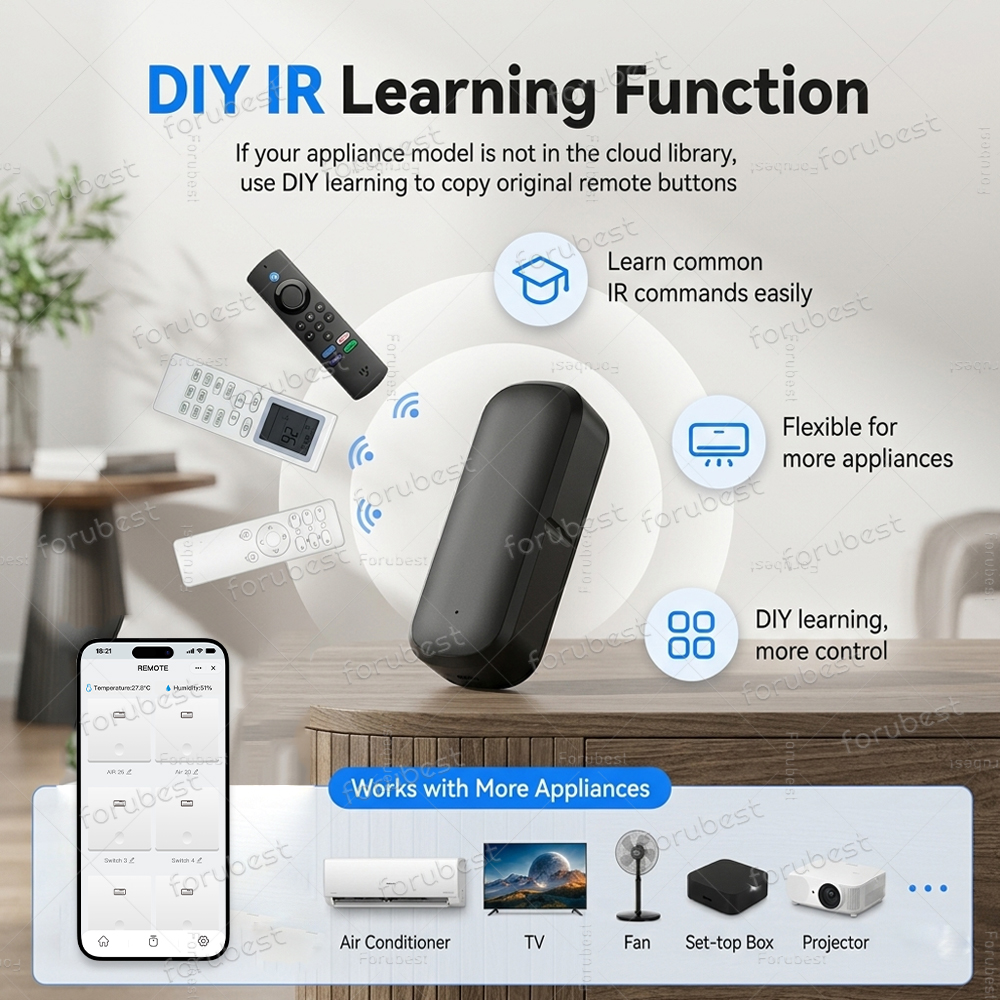 Zigbee IR Remote Control Wirel - огляд і ціна Universal Remote Smart Home