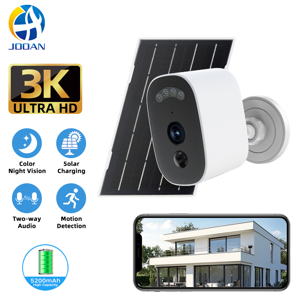 Jooan 3K HD Solar Security Cam - огляд і ціна Smart Home Battery Camera
