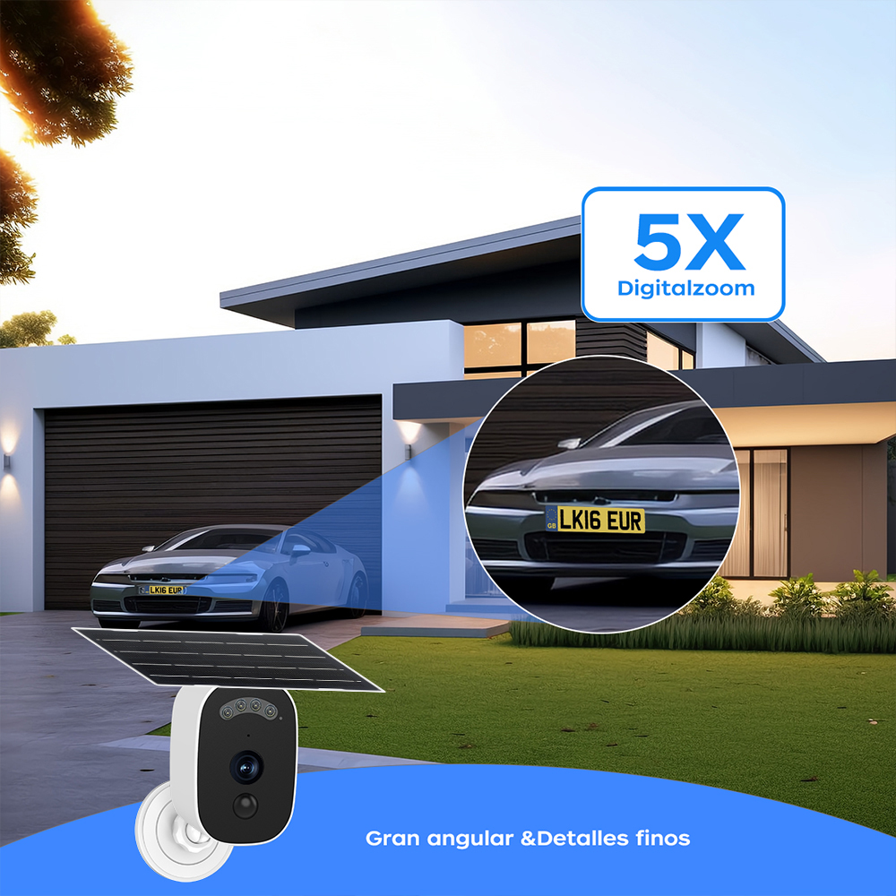 Jooan 3K HD Solar Security Cam - огляд і ціна Smart Home Battery Camera