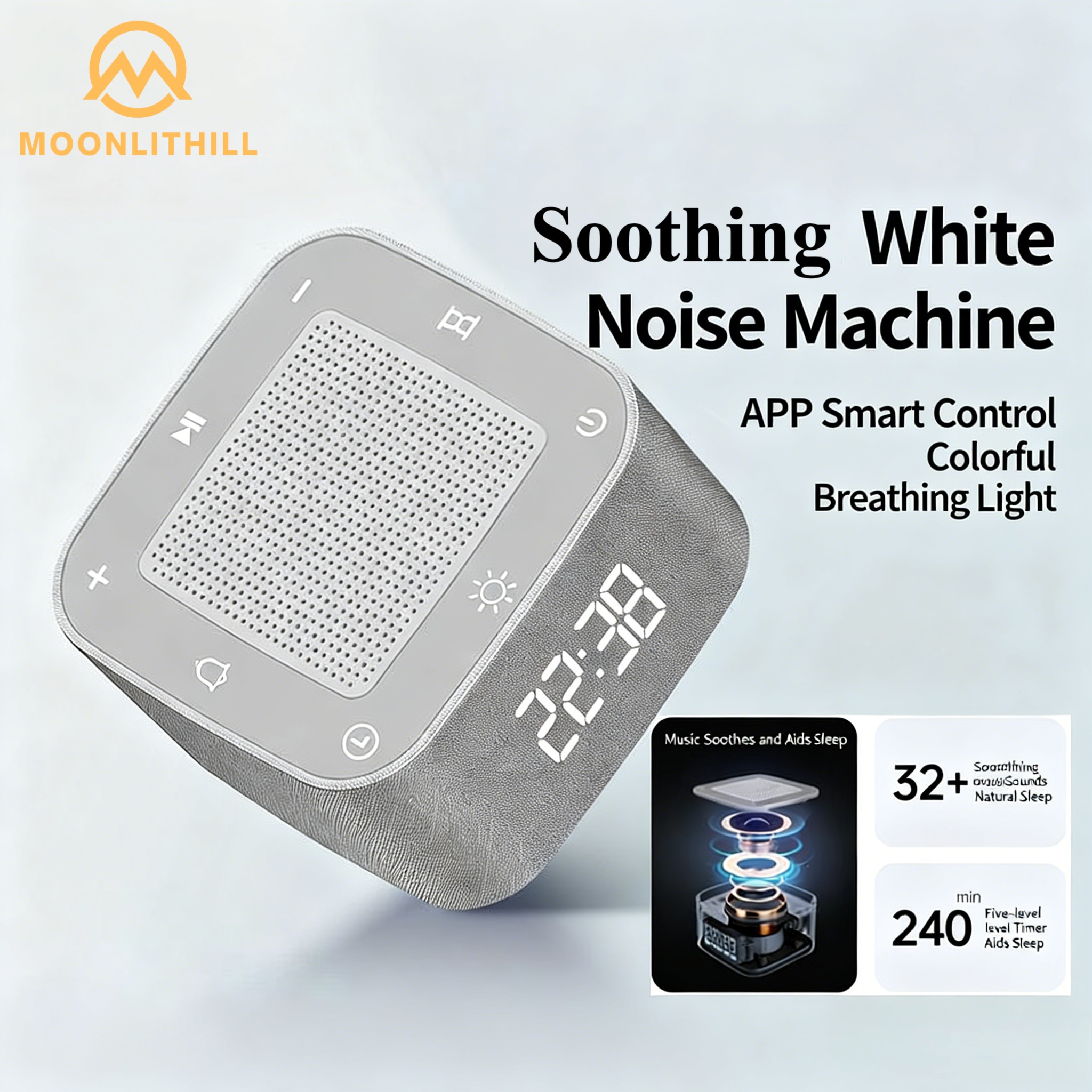 White Noise Machine for Baby A - огляд і ціна Smart Baby Night Light
