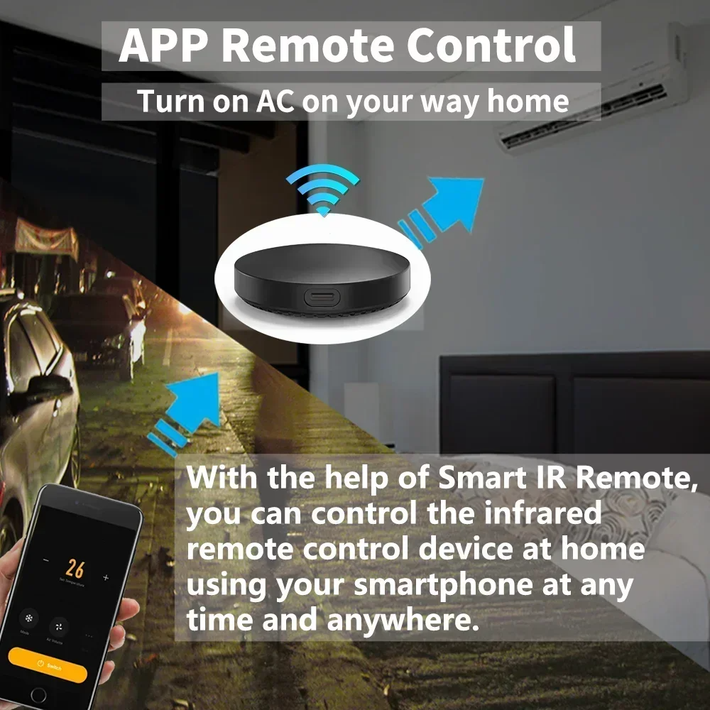 Tuya WiFi IR RF Remote Control - огляд і ціна Universal Remote Smart Home