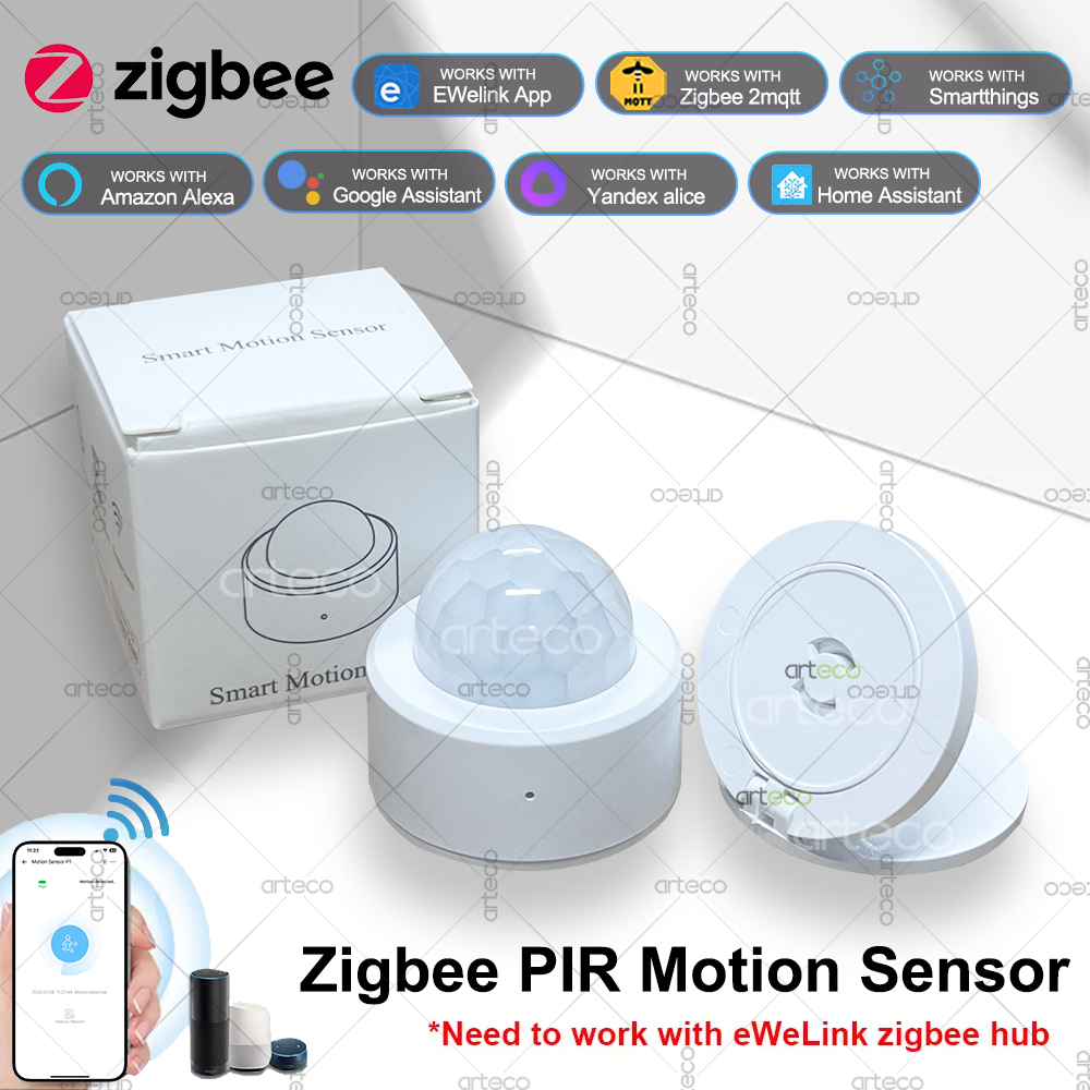 Ewelink Zigbee PIR Motion Sens - огляд і ціна Smart Home Google Assistant