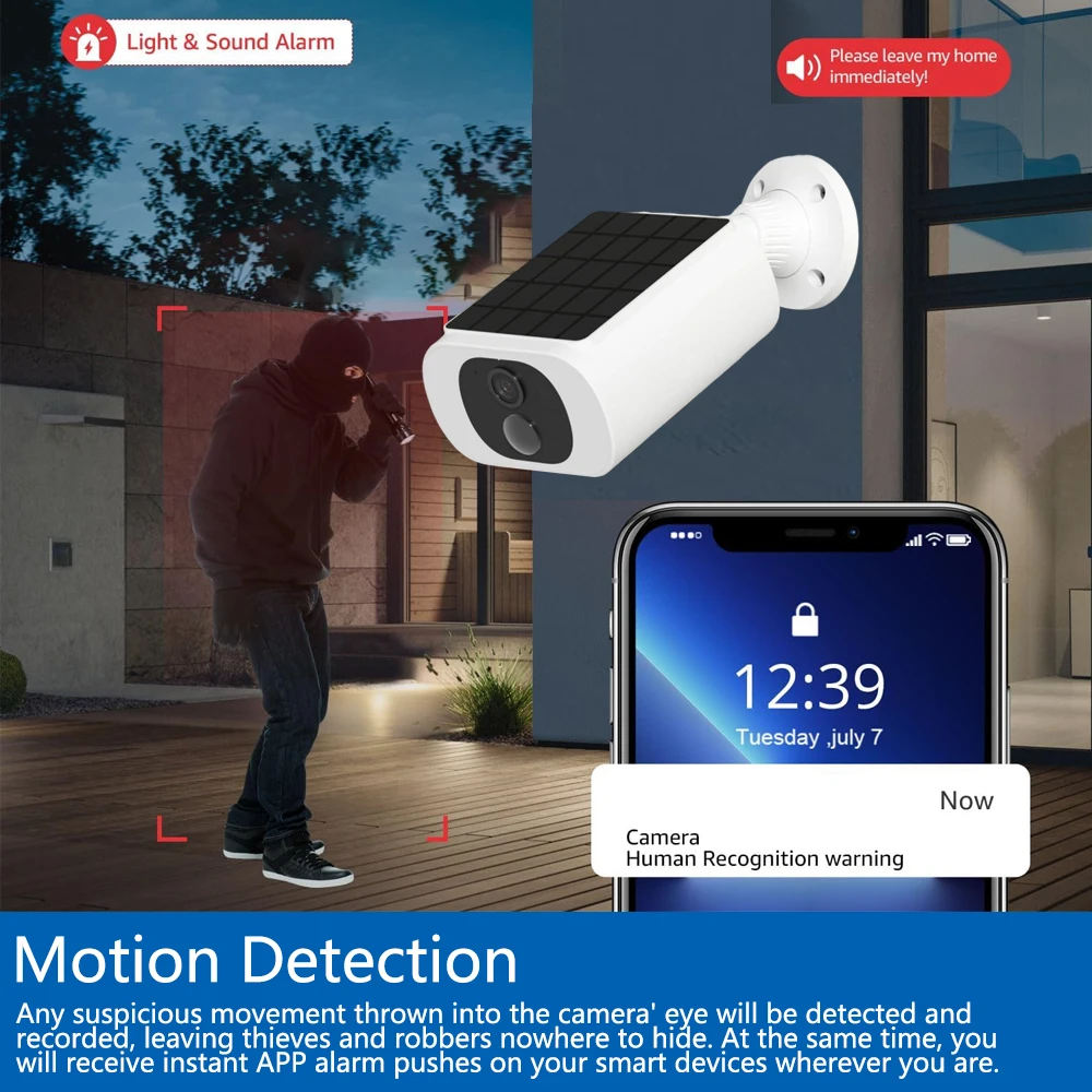 5MP Tuya Smartlife Outdoor Sol - огляд і ціна Smart Home Battery Camera