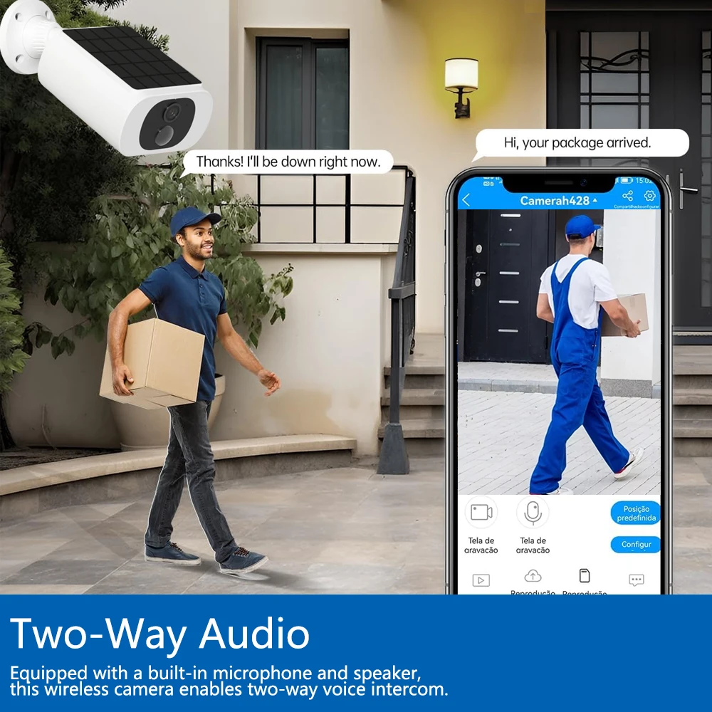 5MP Tuya Smartlife Outdoor Sol - огляд і ціна Smart Home Battery Camera