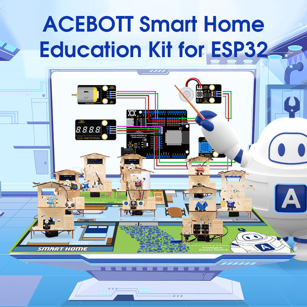 ACEBOTT STEM School Smart Home - огляд і ціна Smart Home Kit For Arduino