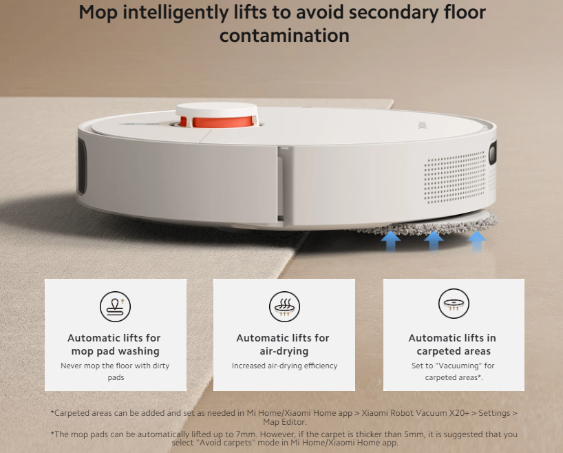 X20+ Smart Electric Sweeping   - огляд і ціна Vacuum Cleaner Smart Home