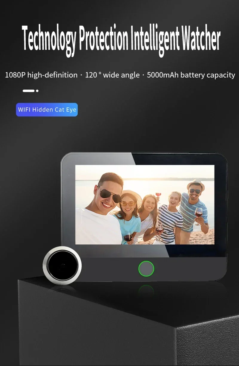 New WiFi Smart Door Bell Eye 1 - огляд і ціна Smart Home Ezviz