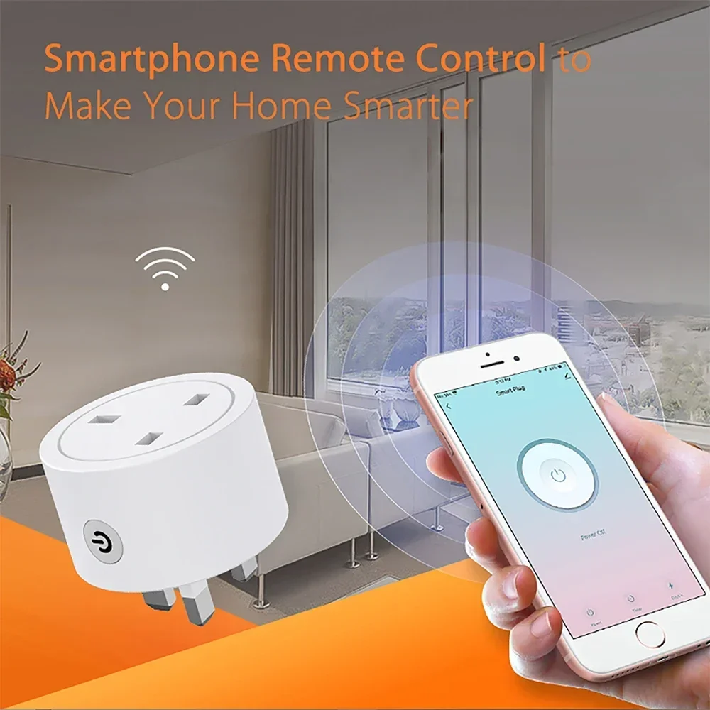 Zigbee Smart Plug 16A UK Socke - огляд і ціна Smart Home Google Assistant