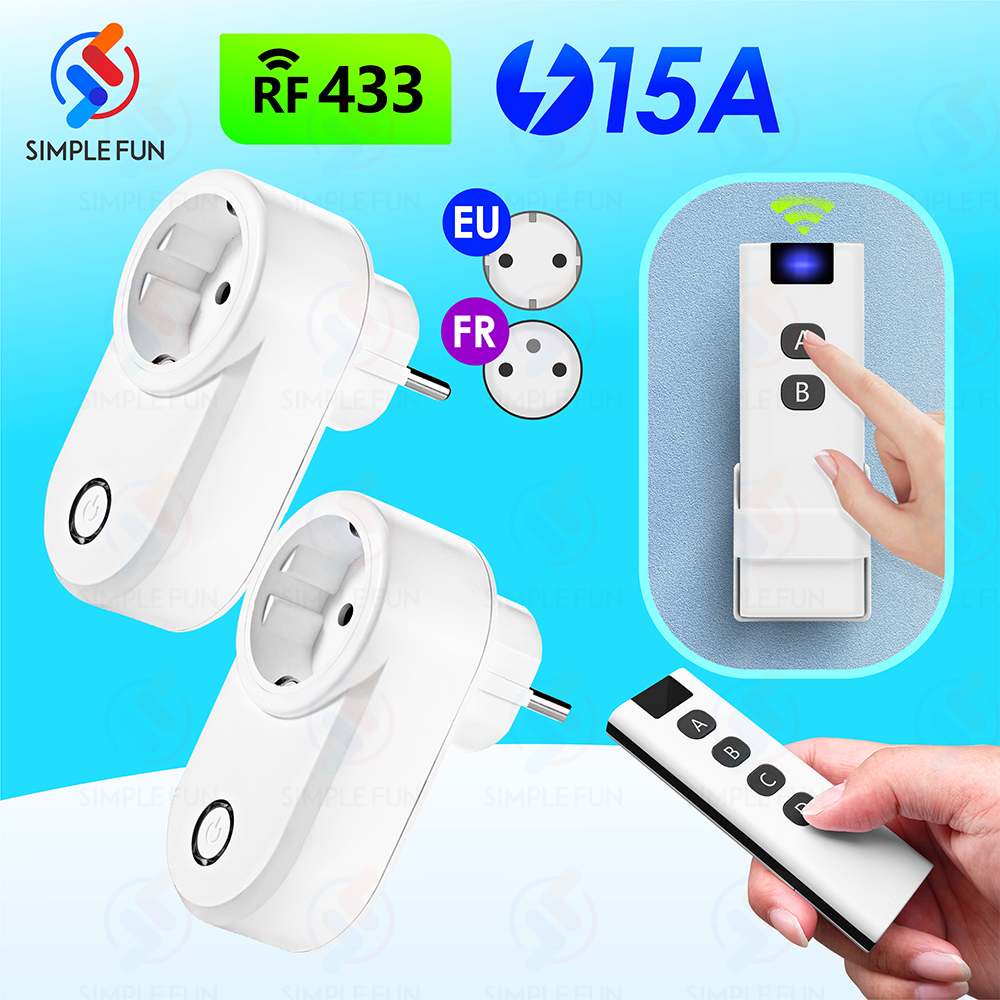 433Mhz Wireless Remote Control - огляд і ціна Universal Remote Smart Home