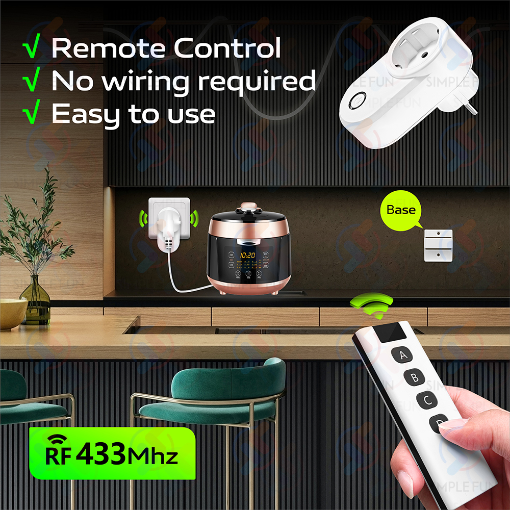 433Mhz Wireless Remote Control - огляд і ціна Universal Remote Smart Home