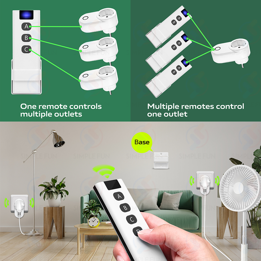 433Mhz Wireless Remote Control - огляд і ціна Universal Remote Smart Home