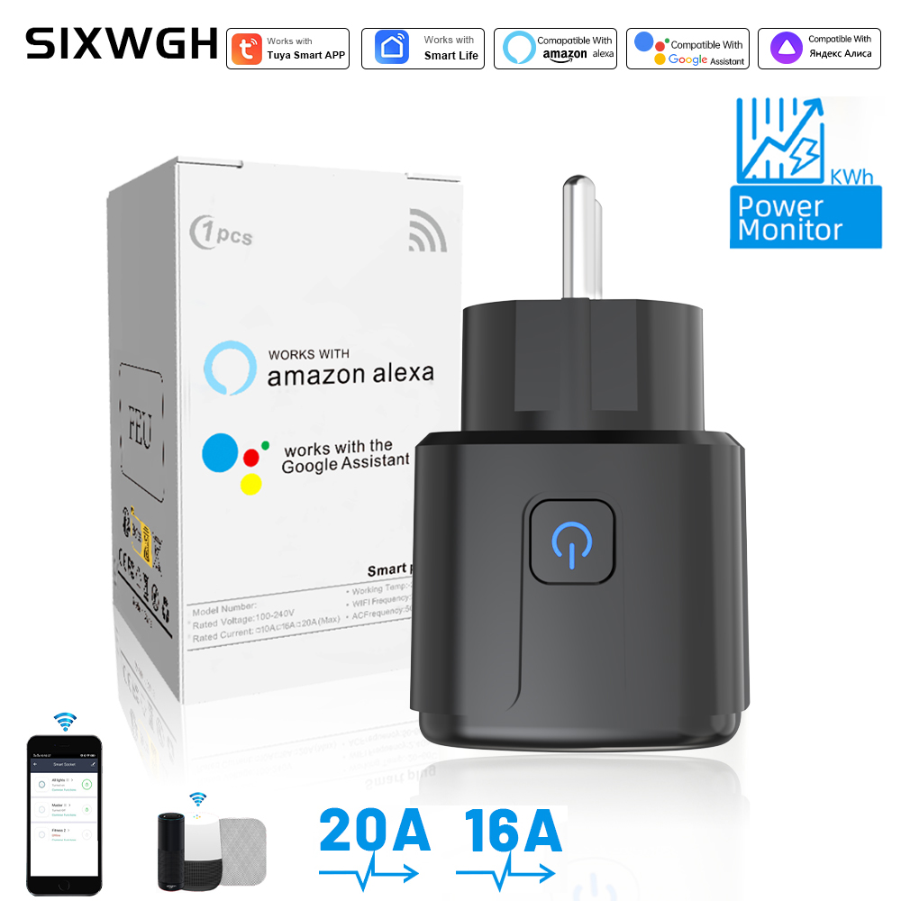 Tuya Smart Socket  WiFi Remote - огляд і ціна Smart Energy Monitor
