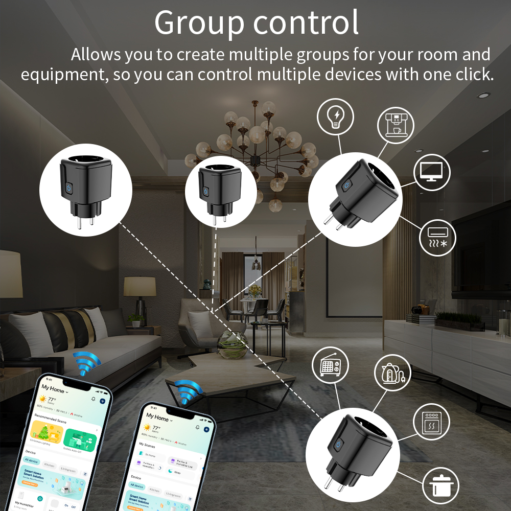Tuya Smart Socket  WiFi Remote - огляд і ціна Smart Energy Monitor
