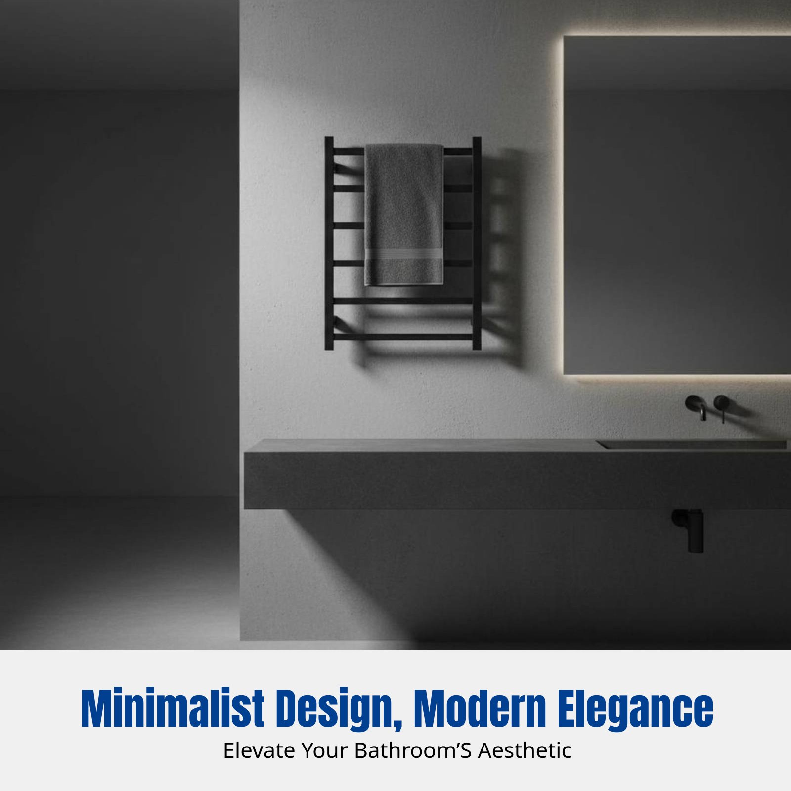 Smart Electric Towel Rack, Hea - огляд і ціна Smart Home In Us