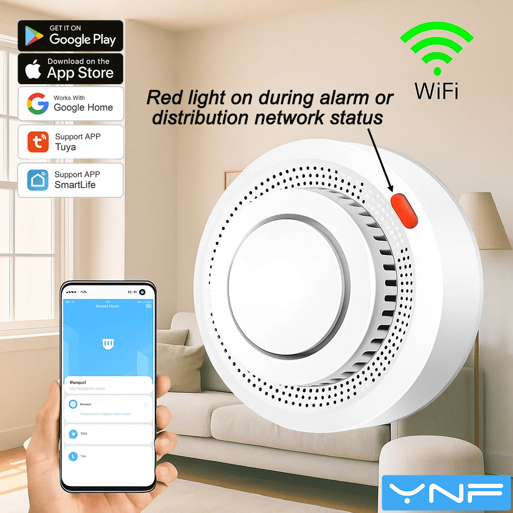 YNF WiFi Smart Home Security A - огляд і ціна Smart Home Ynf