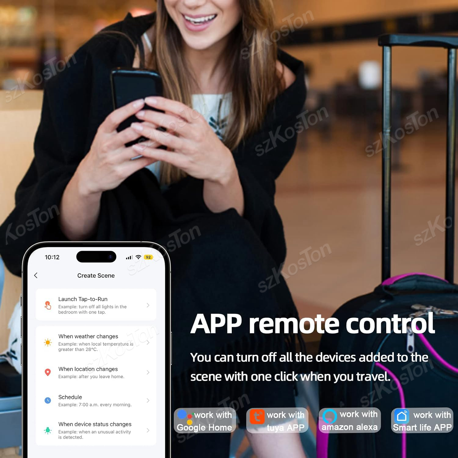 16A Tuya WiFi Smart Switch Mod - огляд і ціна Smart Home Google Assistant