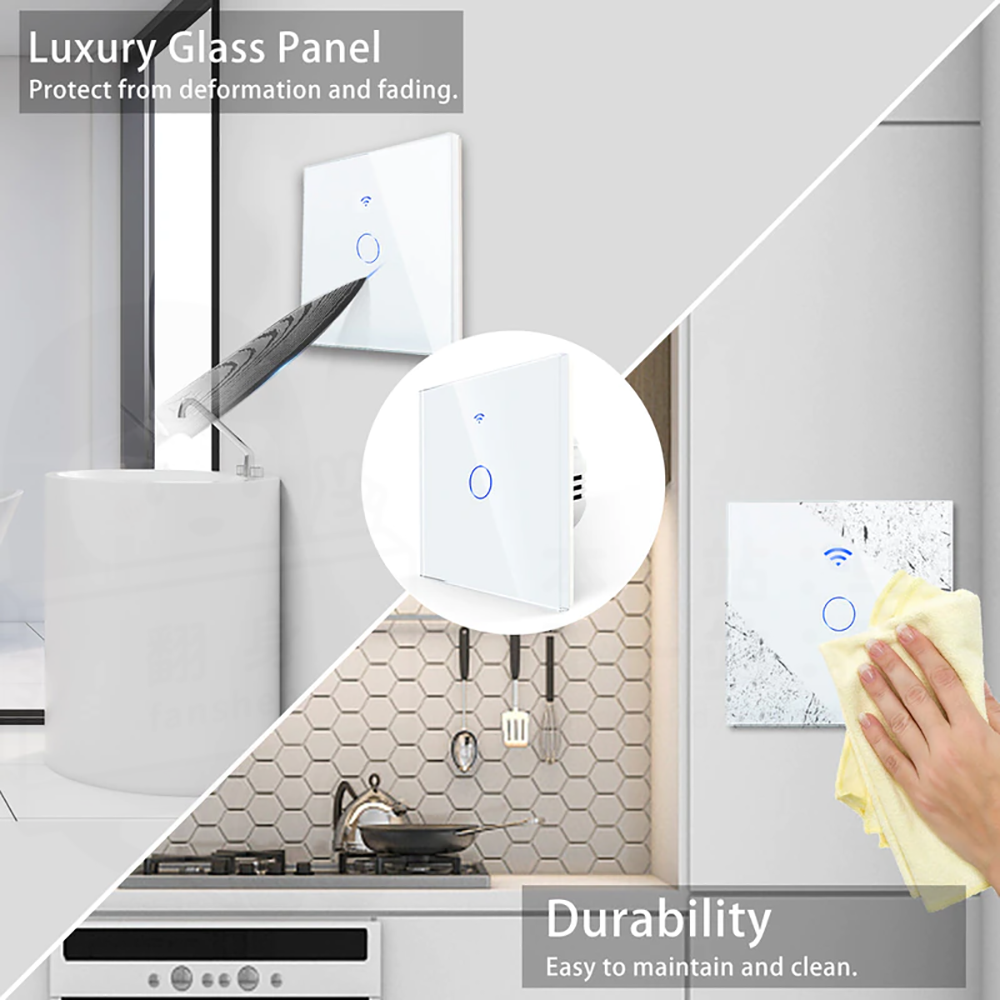 AXUS EU WiFi Smart Light Switc - огляд і ціна Smart Home Google Assistant
