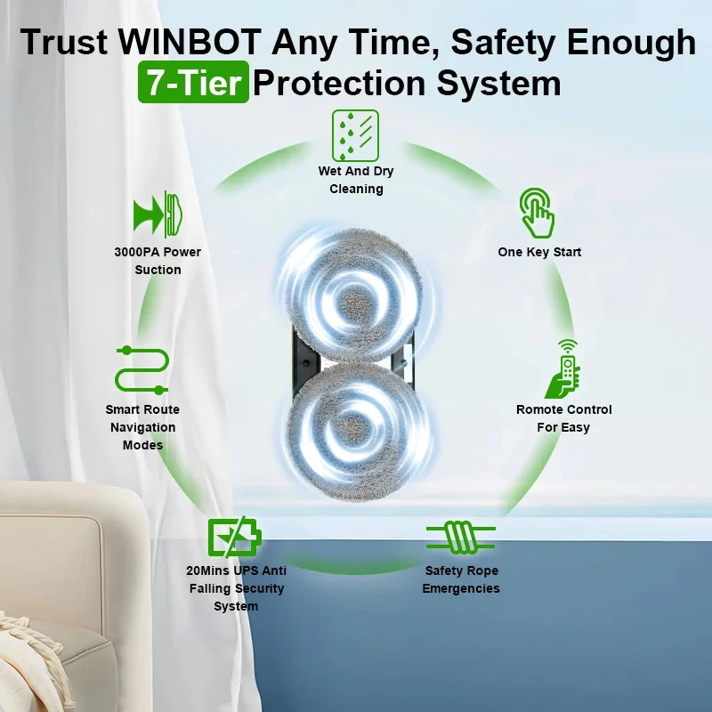 Smart Window Cleaning Robot El - огляд і ціна Vacuum Cleaner Smart Home