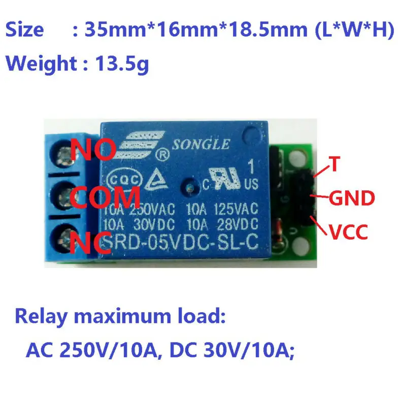 Flip-Flop Latch Relay Module B - огляд і ціна Smart Home Kit For Arduino