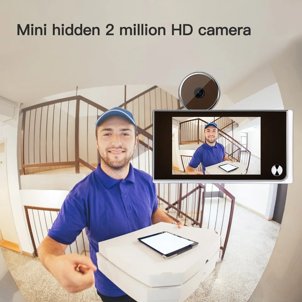 3.5 inch Camera Peephole Doorb - огляд і ціна Smart Home Ezviz