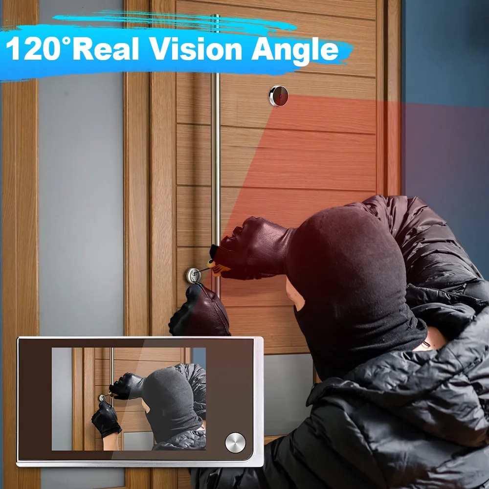 3.5 inch Camera Peephole Doorb - огляд і ціна Smart Home Ezviz