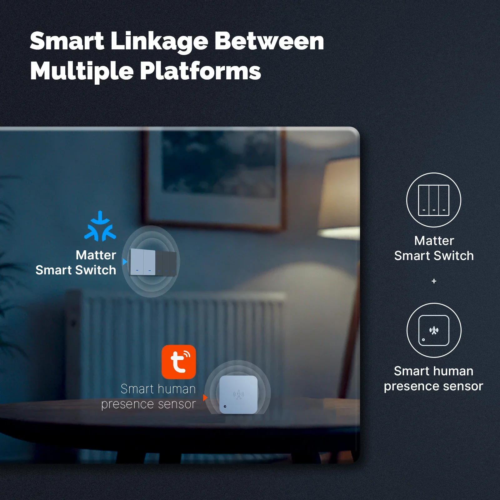 MOES Matter Tuya WiFi Smart Li - огляд і ціна Smart Home Google Assistant