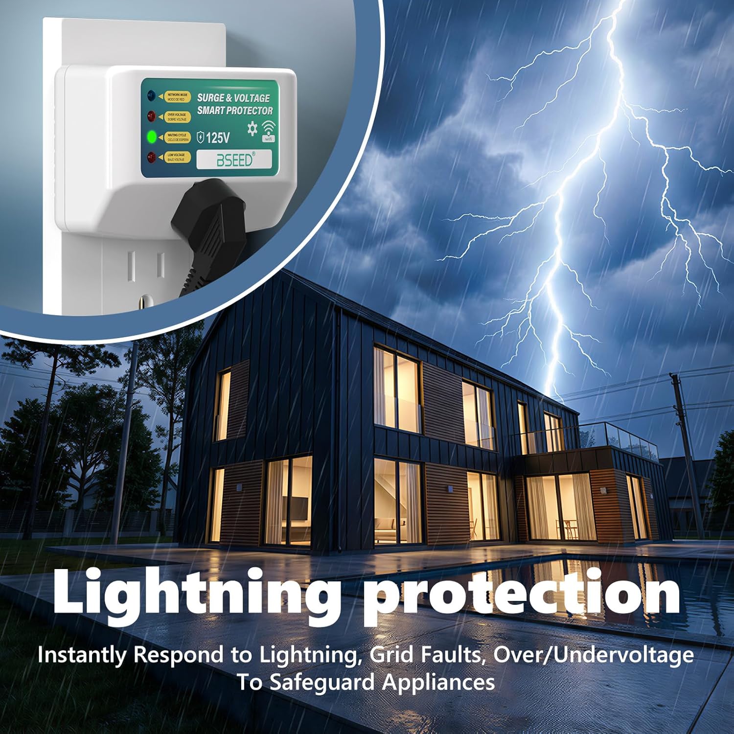Smart WiFi Plug, Surge Protect - огляд і ціна Smart Energy Monitor