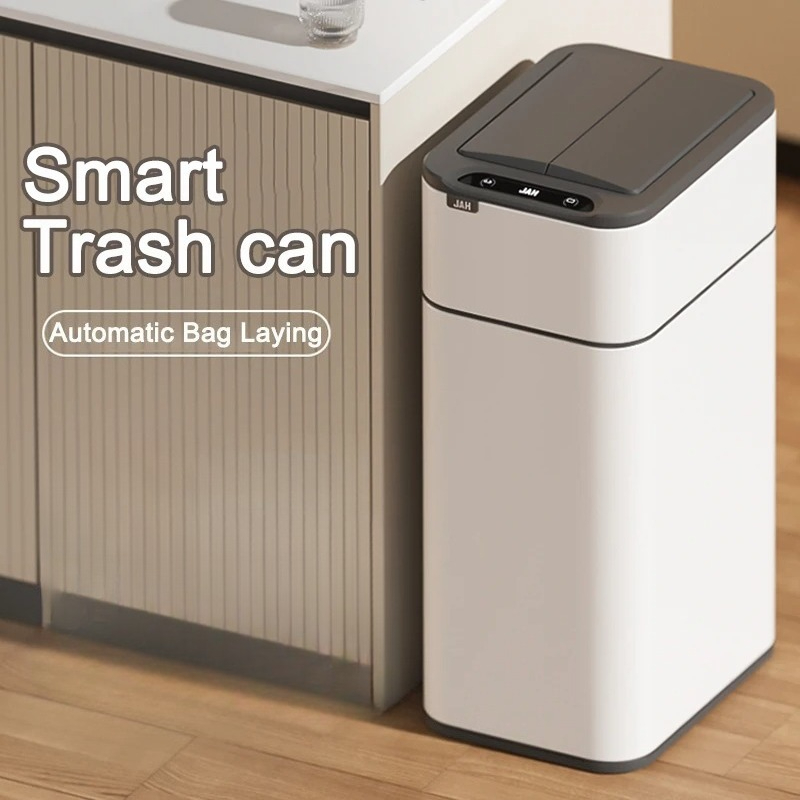 Smart Trash Can with lid 15L/2 - огляд і ціна Smart Home In Us