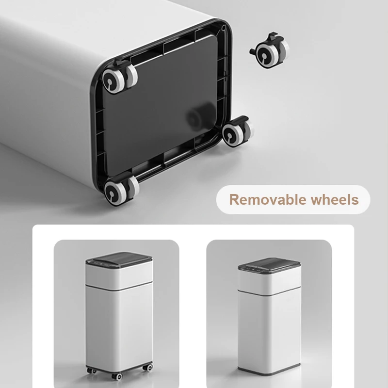 Smart Trash Can with lid 15L/2 - огляд і ціна Smart Home In Us