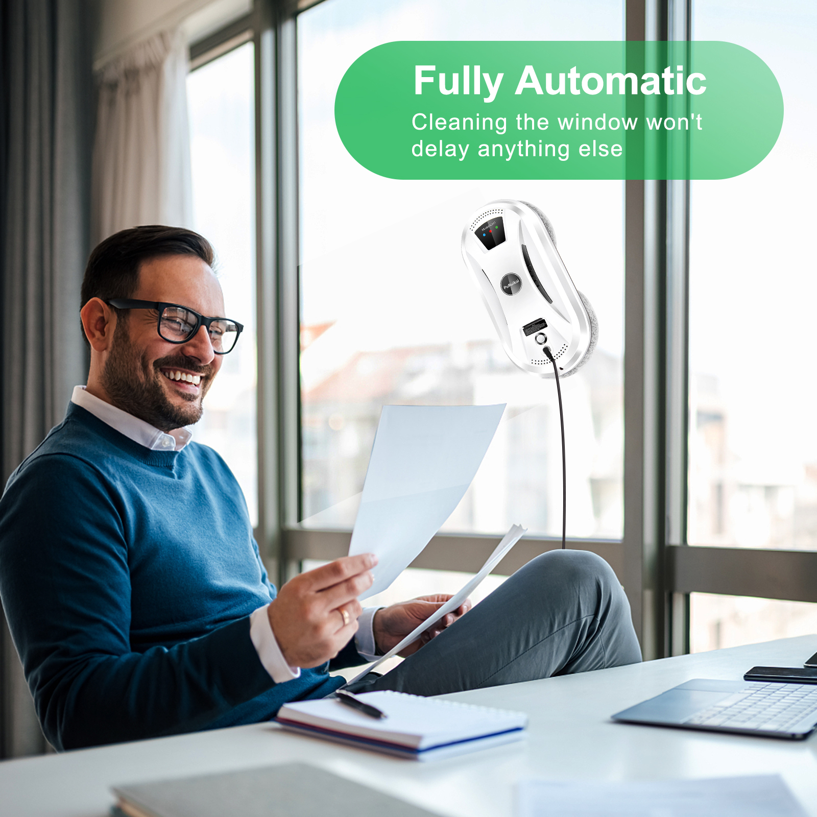 PuRuiKai Home Window Cleaning  - огляд і ціна Vacuum Cleaner Smart Home