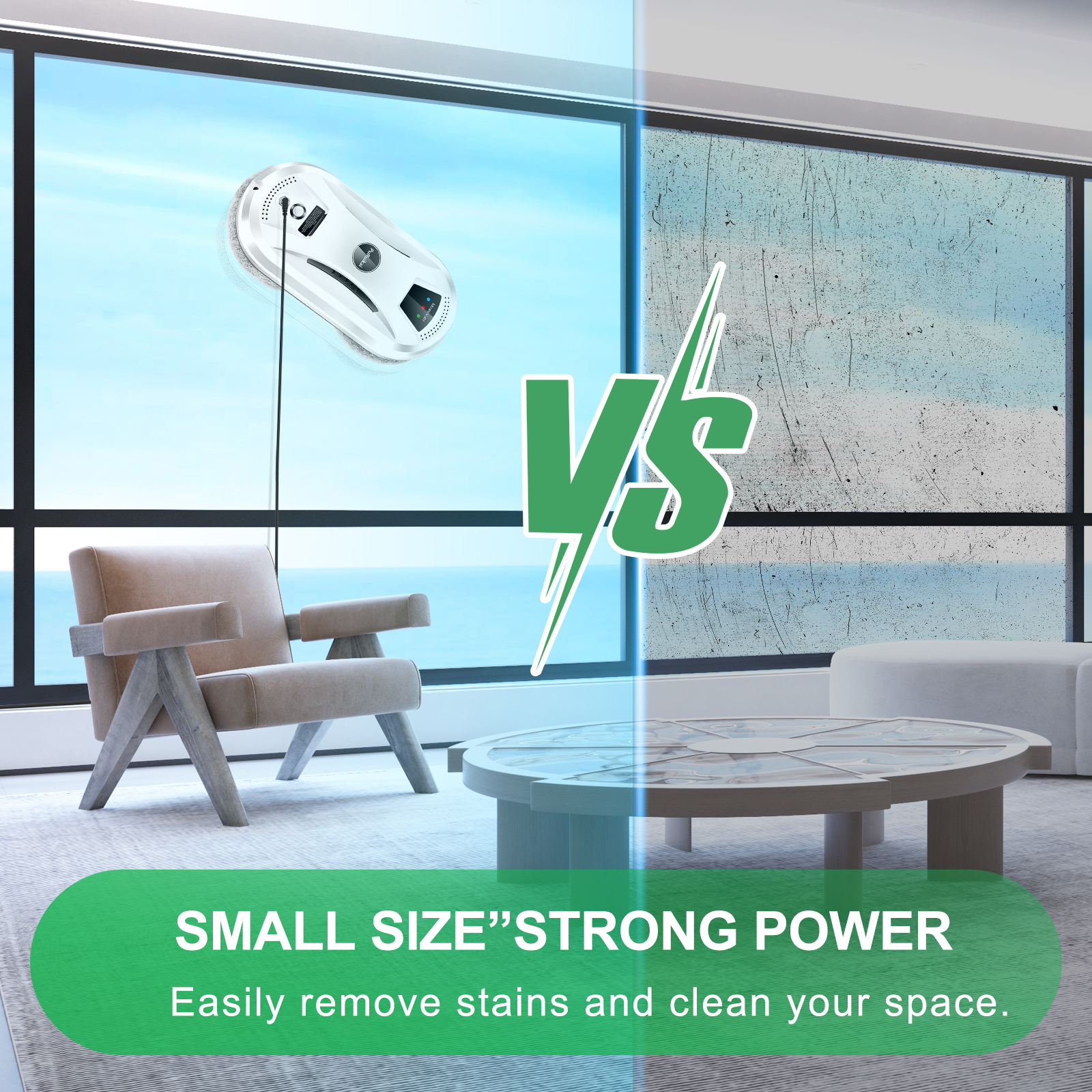PuRuiKai Home Window Cleaning  - огляд і ціна Vacuum Cleaner Smart Home