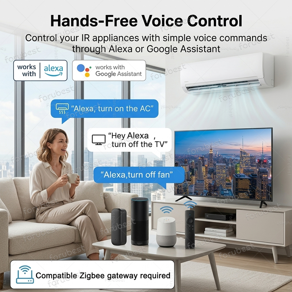 Zigbee IR Remote Control Humid - огляд і ціна Universal Remote Smart Home