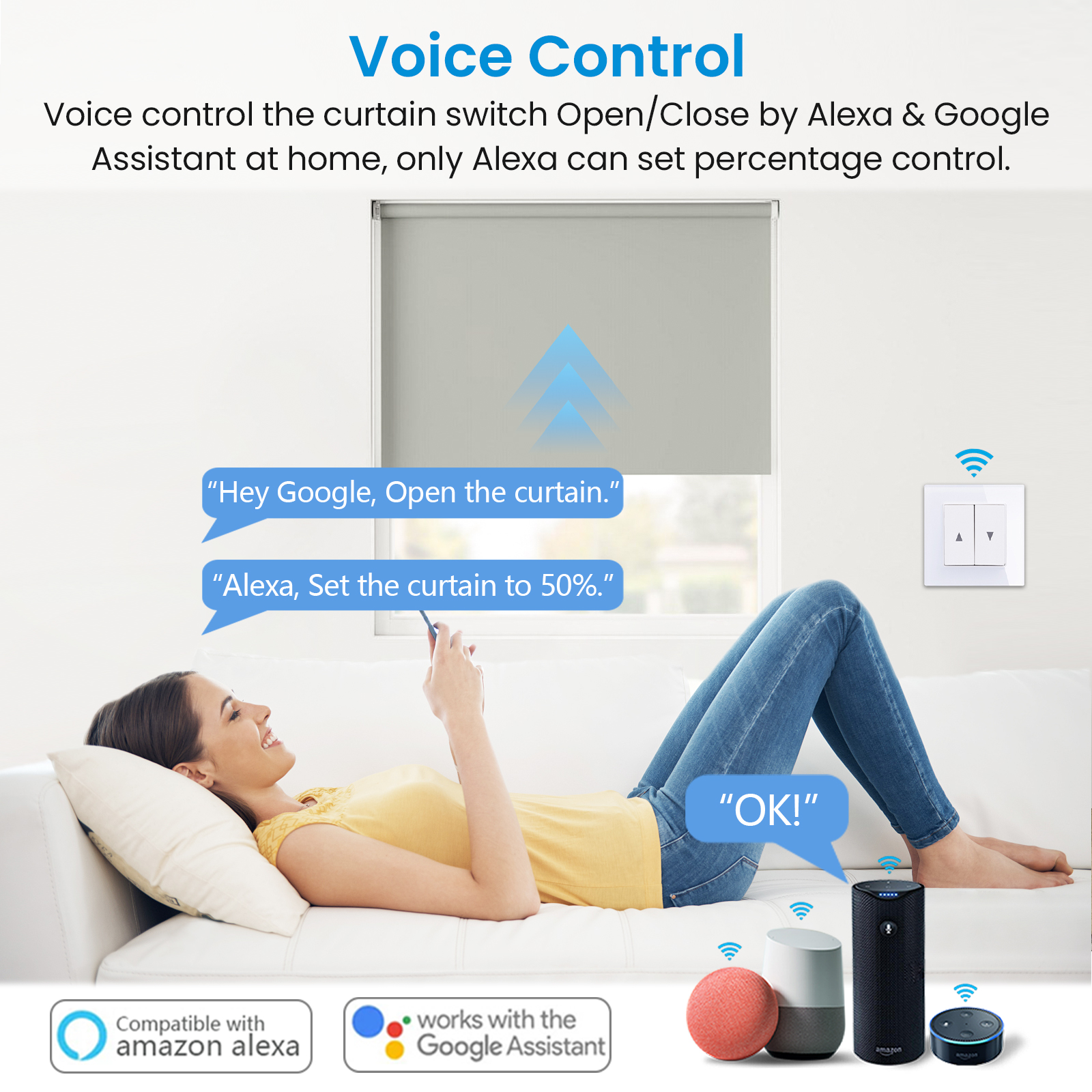 LoraTap Tuya Smart Roller Shut - огляд і ціна Universal Remote Smart Home